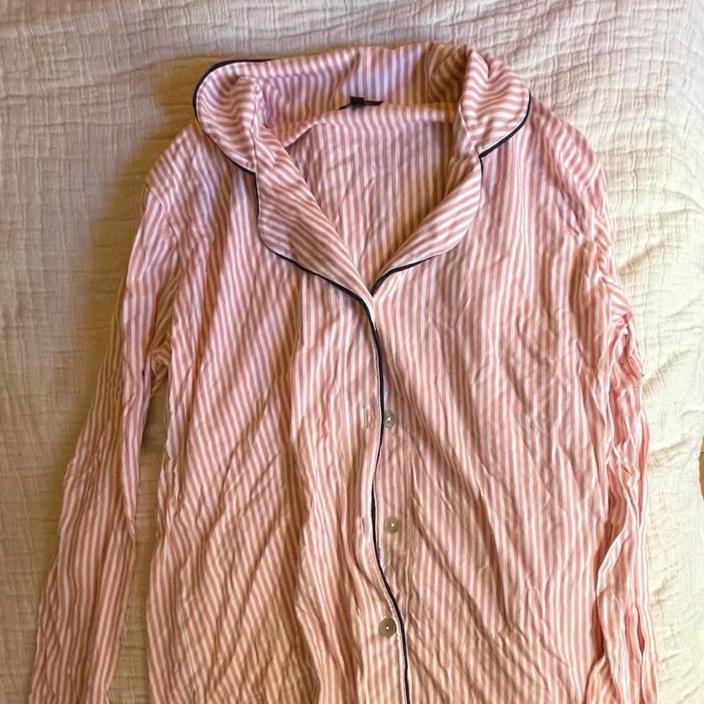 Cosabella Women’s PJ pajama pink/white L